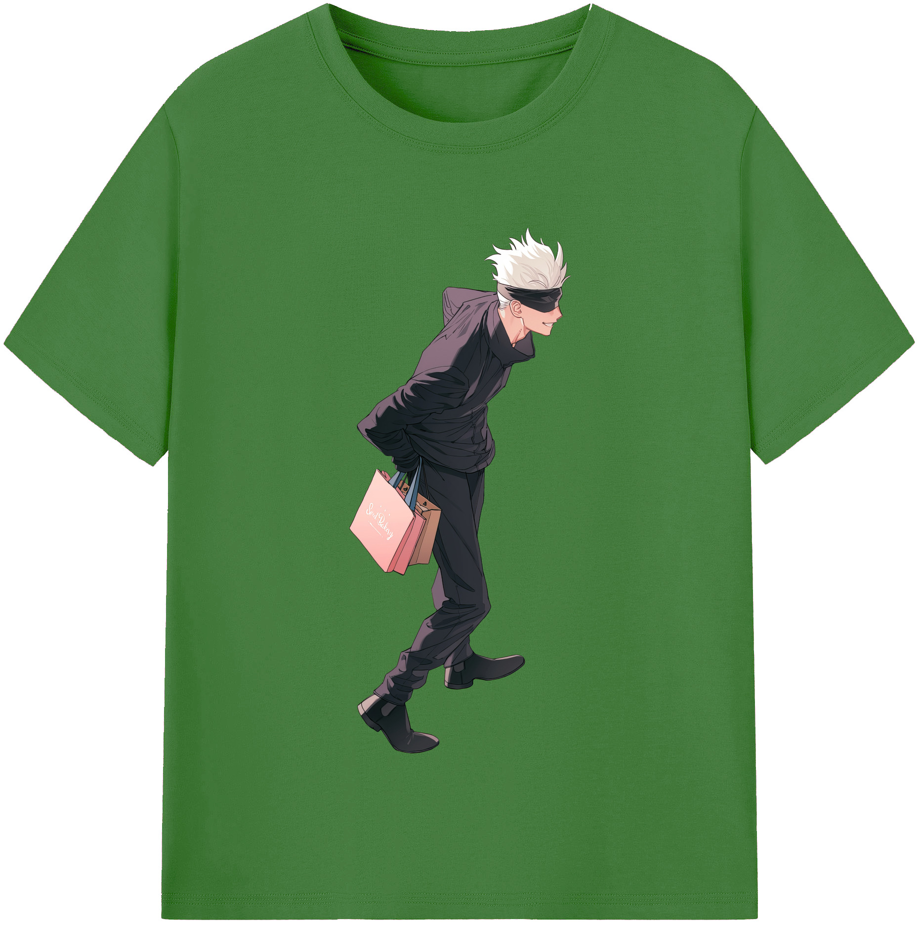 （画像用） 呪術廻戦 Jujutsu Kaisen レディースカジュアルプリントTシャツ（綿100％）